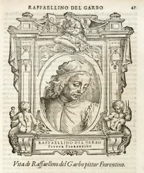 Milan, Biblioteca Braidense, Lives of the Most Excellent Painters, Sculptors, and Architects, Giorgio Vasari 1568, Raffaellino del Garbo