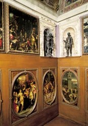 Studiolo of Francesco I, by Giorgio Vasari, Palazzo Vecchio, Florence, Italy