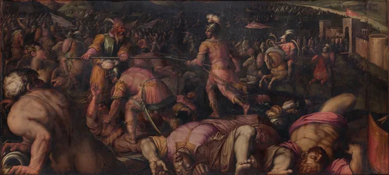 The Battle against Radagaisus at Faesulae in 406