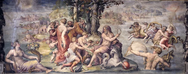 The first fruits from earth offered to Saturn