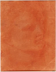 Head in Three-Quarter Profile (recto); Standing Young Man Pointing Left and Sketches of Feet, Arm (verso)
