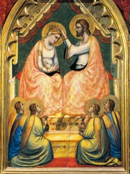 Coronation of Virgin (detail)