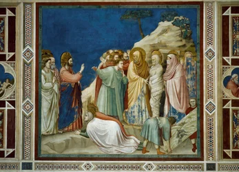 The Resurrection of Lazarus (detail)