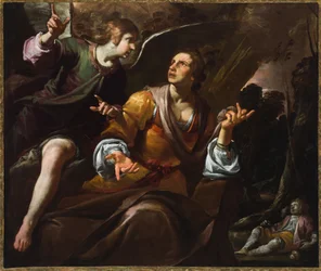 Hagar and the Angel, c.1640
