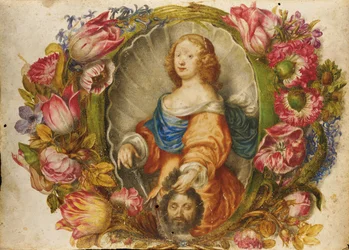 Portrait of the Grand Duchess Vittoria della Rovere as Judith