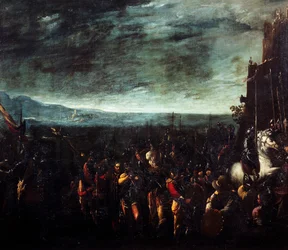 Marching soldiers