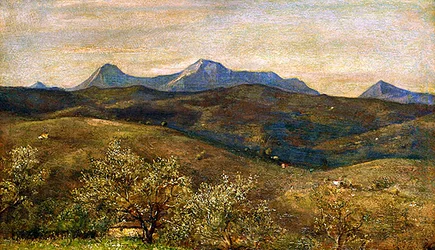 View in the Apennines
