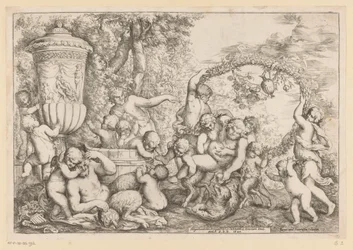 Bacchanal with Silenus