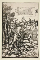 Hercules and the Nemean Lion