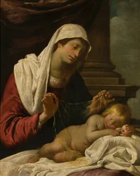 The Madonna with sleeping Child