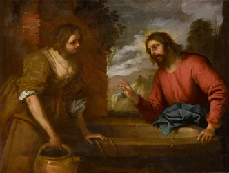 Christ and the Woman of Samaria, circa 1635