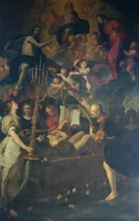 Death of righteous, by Giovanni Andrea De Ferrari