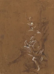 The Vision of Saint William of Aquitaine, late 1650s