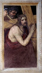 Jesus Carrying His Cross (Fresco)