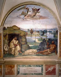 Saint Benedict Triumphs Over Temptation