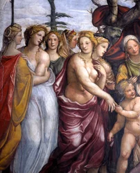 The Hall of the Marriage of Alexander the Great and Roxanne (detail)