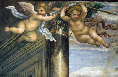The Hall of the Marriage of Alexander the Great and Roxanne (detail)