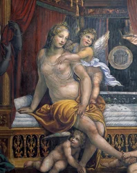 The Hall of the Marriage of Alexander the Great and Roxanne (detail)