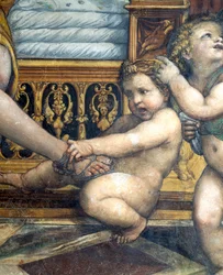 The Hall of the Marriage of Alexander the Great and Roxanne (detail)