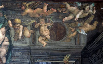 The Hall of the Marriage of Alexander the Great and Roxanne (detail)