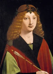 Portrait of a Youth Holding an Arrow, c.1500-10