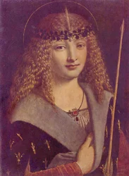 Portrait of a Boy as Saint Sebastian