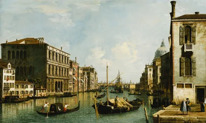 The Grand Canal, Venice, Looking East from the Campo S. Vio