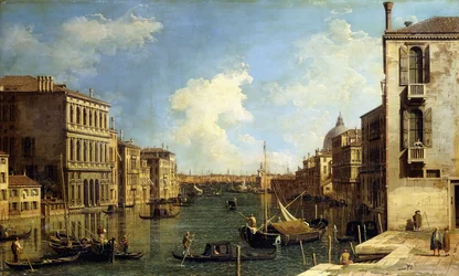 The Grand Canal, Venice, Looking East from the Campo di San Vio