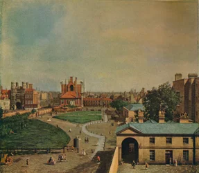 Whitehall from Richmond House, 1746