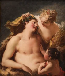 Ceres, Bacchus and Cupid