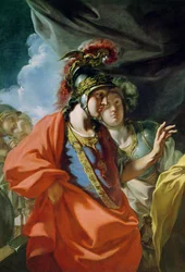 The Clemency of Alexander the Great in Front of the Family of Darius III (detail)