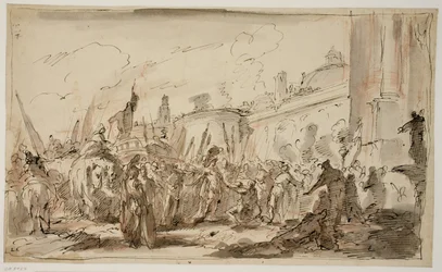 The Head of Pompey Presented to Caesar