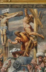 Counterfaccata, Il Pordenone, Crucifixion 1520-21 (Detail)