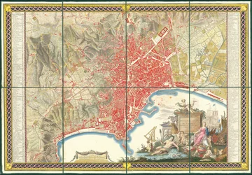 1790 map of Naples