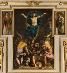 Chapel of Our Lady of the People, Second Span South Side, Resurrection (1594)