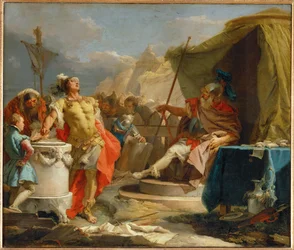 Mucius Scaevola Before Porsenna