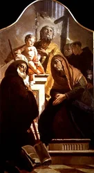 St. Joseph with the Christ Child and Saints
