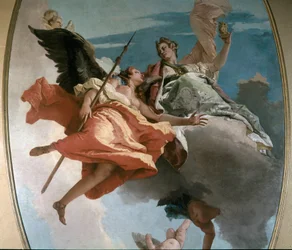 Allegory of Force and Knowledge (1743)