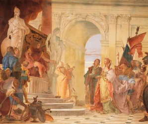 Magnanimity of Scipio (detail)