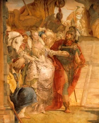 The Meeting of Anthony and Cleopatra (detail)