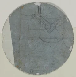 Architectural Sketch(?) (verso)