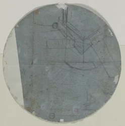 Architectural Sketch verso, Second Half 17th Century