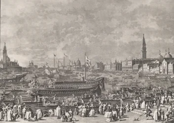 Plate 5: The Doge in the Bucintoro Departing for the Porto di Lido on Ascension Day