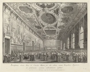 The Doge Returns Thanks in the Sala del Consiglio Maggior