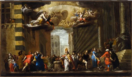 San Siro wins the Basilisk, Sketch for the Church of San Siro in Genoa