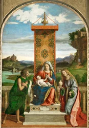 The Virgin and Child between Saint John the Baptist and Saint Magdalene