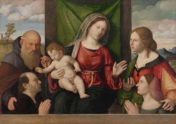 Virgin and Child with Saints and Donors