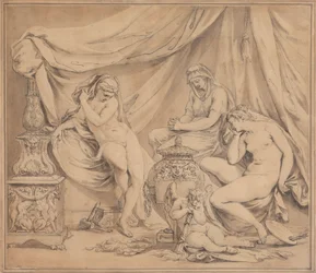Design for a Monument to the Memory of Michelangelo