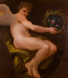 One of Pair of allegorical paintings: Peace and Plenty