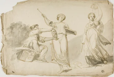 Thalia, Clio, and Melpomene